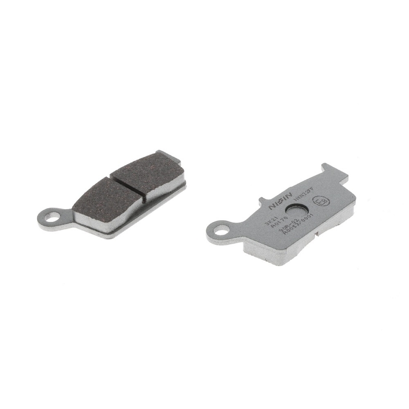 Τακάκια φρένων NISSIN ημιμεταλλικό μείγμα 75x36x9,5 mm 2 τεμ.