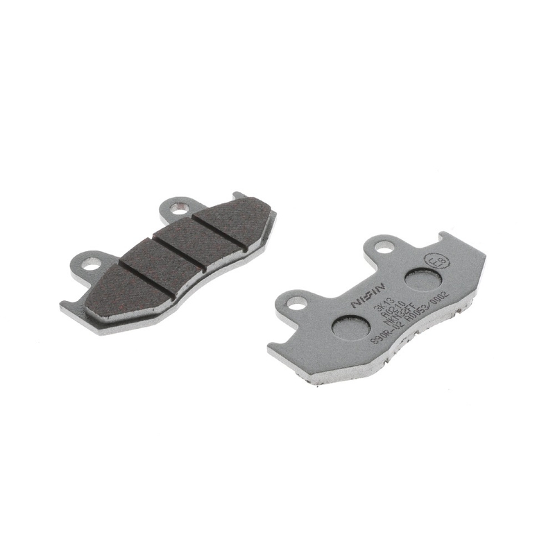 Τακάκια φρένων NISSIN ημιμεταλλικό μείγμα 81x42x6.9 mm 2 τεμ.