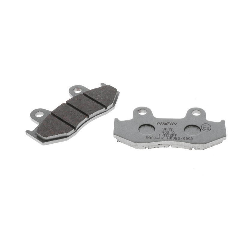 Τακάκια φρένων NISSIN ημιμεταλλικό μείγμα 81x42x6.9 mm 2 τεμ.