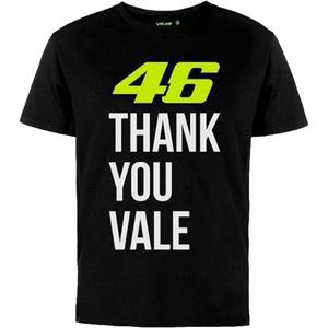 Παιδικό T-shirt VR46 Valentino Rossi "Thank you Vale" μαύρο