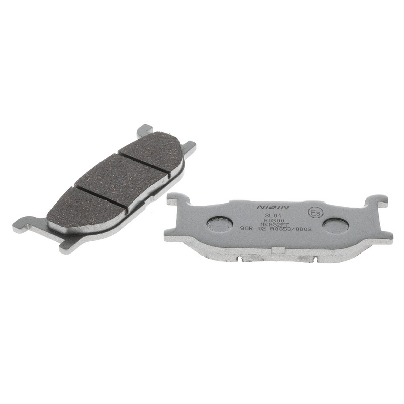 Τακάκια φρένων NISSIN ημιμεταλλικό μείγμα 102.1x41x9 mm 2 τεμ.