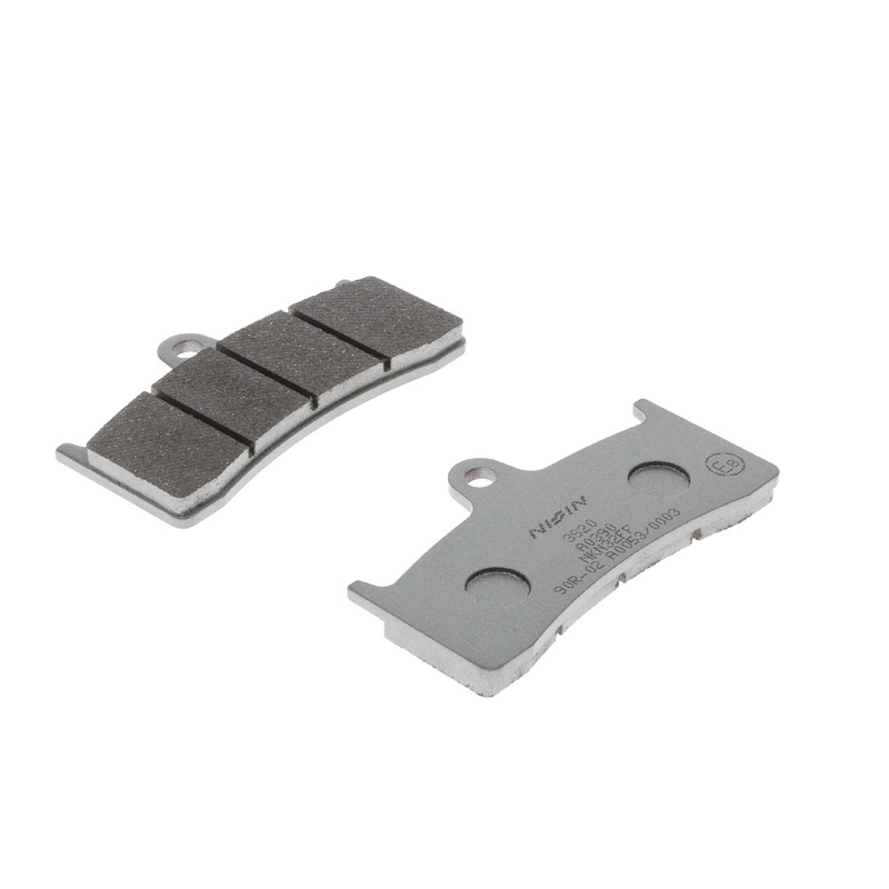 Τακάκια φρένων NISSIN ημιμεταλλικό μείγμα 91.9x51.5x8 mm 2 τεμ.