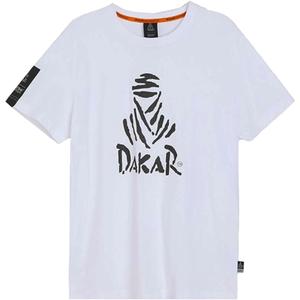 T-shirt DAKAR Logo λευκό
