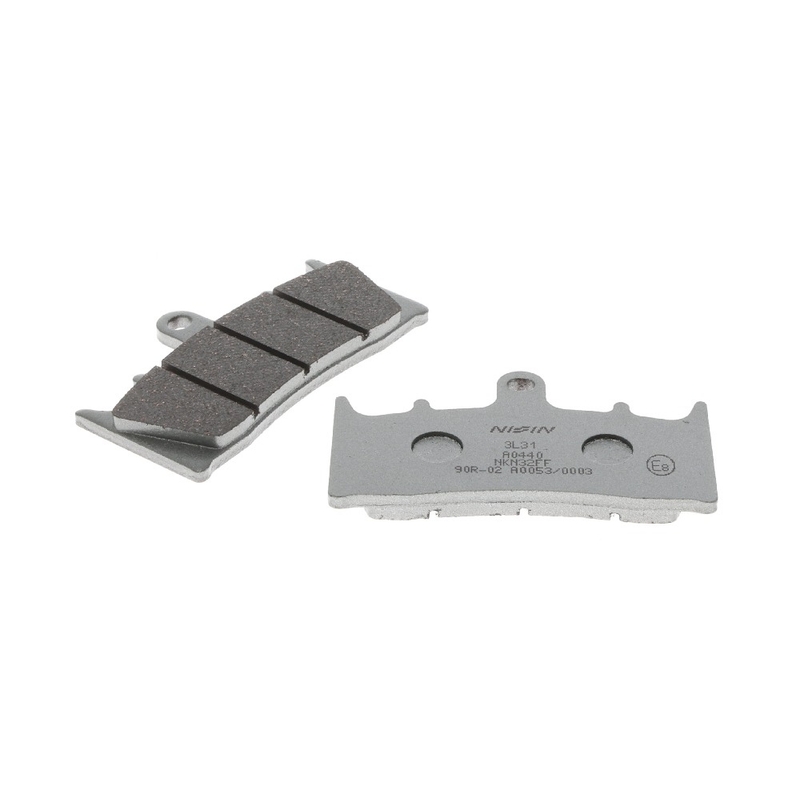Τακάκια φρένων NISSIN ημιμεταλλικό μείγμα 89,7x52x8 mm 2 τεμ.