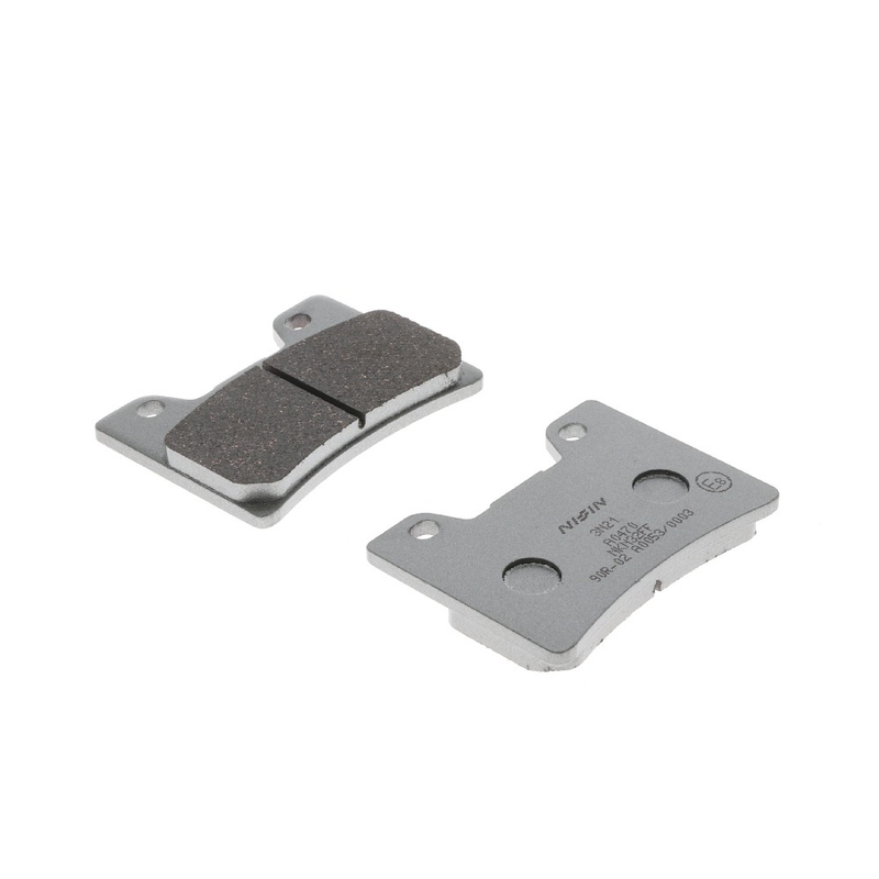 Τακάκια φρένων NISSIN ημιμεταλλικό μείγμα 74,5x54x9 mm 2 τεμ.