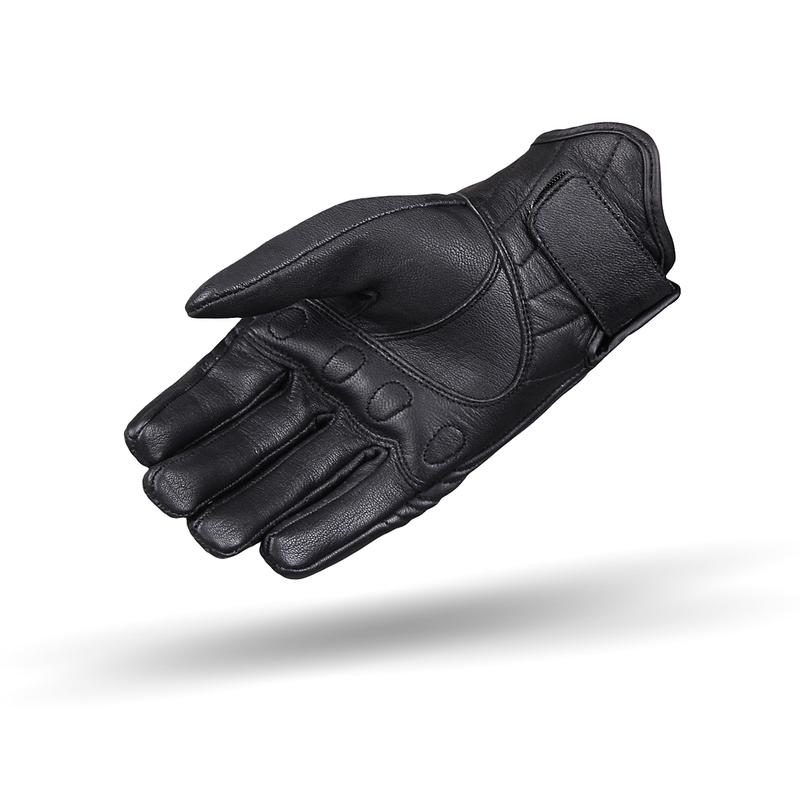 Rukavice na motorku Street Racer Striker černé perforované