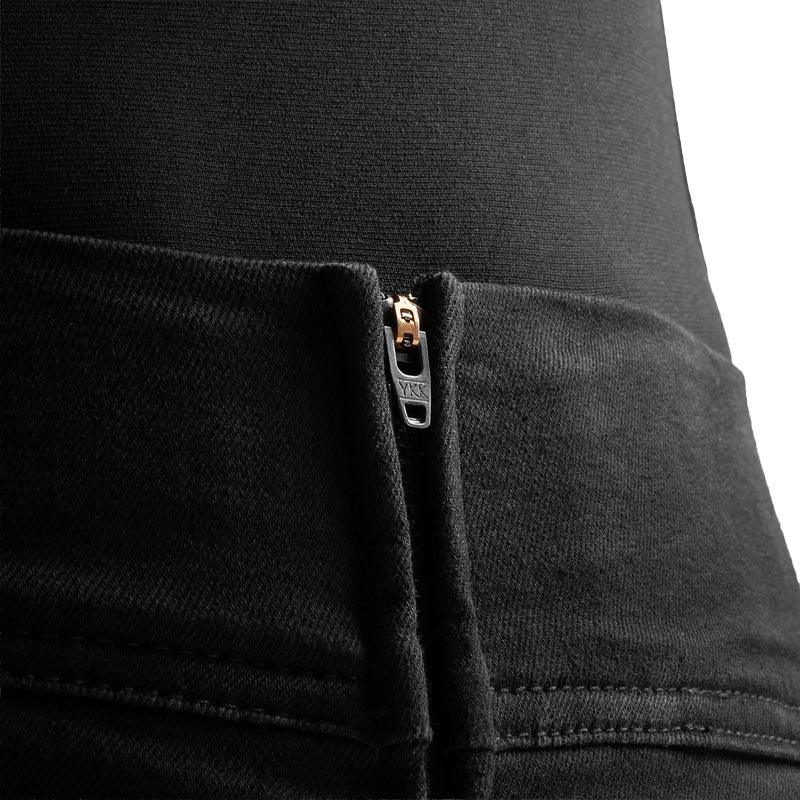 Γυναικείο κοντό κολάν μοτοσικλέτας Rebelhorn Chica μαύρο