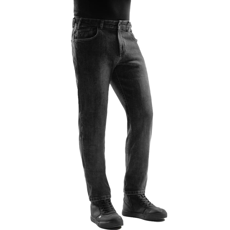 Τζιν Rebelhorn Classic Monolayer Biker, Πλυμένο Μαύρο
