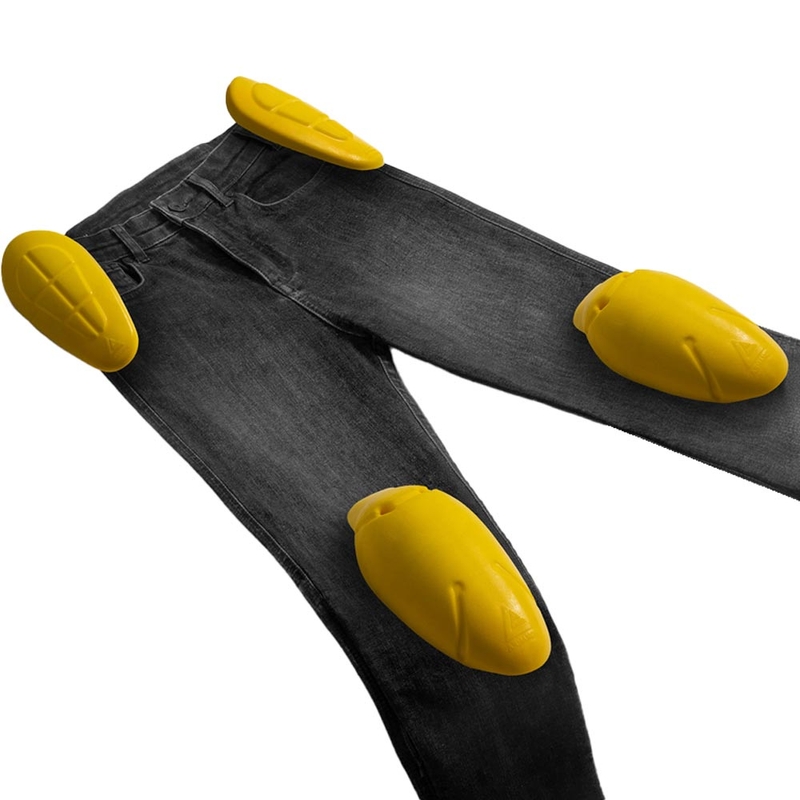 Τζιν Rebelhorn Classic Monolayer Biker, Πλυμένο Μαύρο
