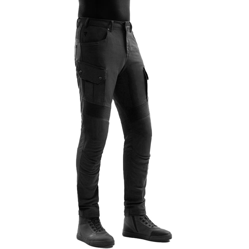 Τζιν μοτοσικλέτας Rebelhorn Faster μαύρο