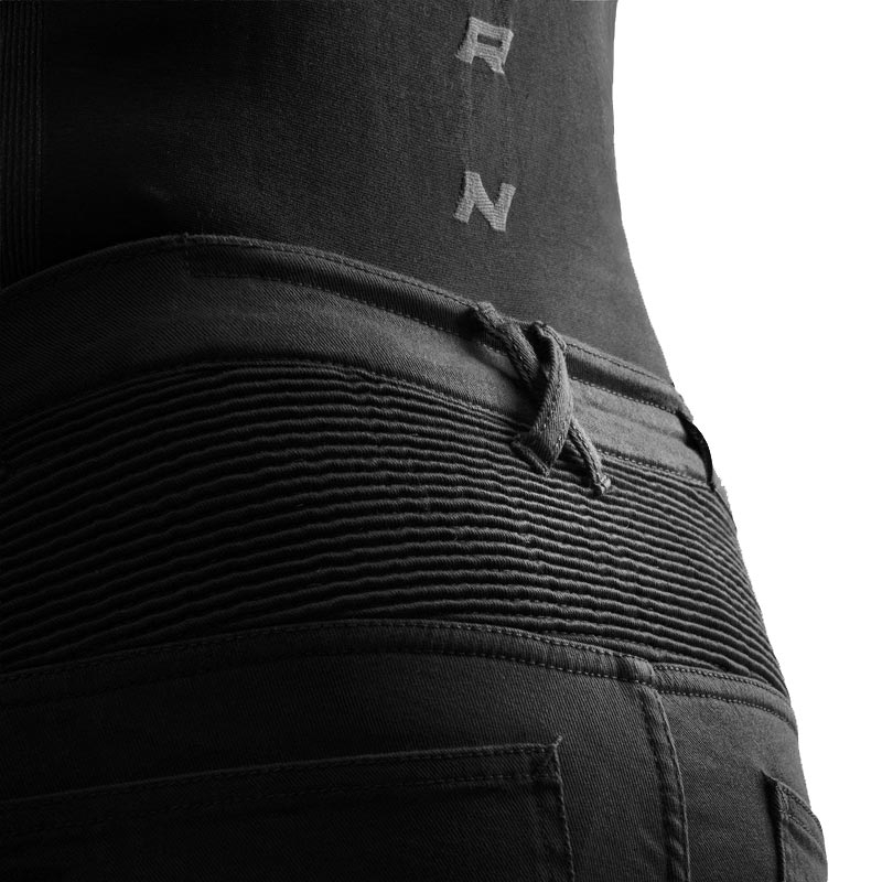 Τζιν μοτοσικλέτας Rebelhorn Faster μαύρο