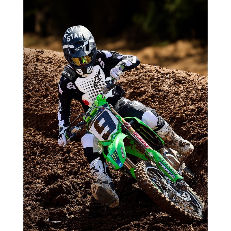 Γιλέκο αερόσακου Alpinestars TECH-AIR®MX PLASMA με σύστημα λευκού-μαύρου-κόκκινου