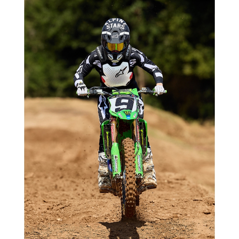 Γιλέκο αερόσακου Alpinestars TECH-AIR®MX PLASMA με σύστημα λευκού-μαύρου-κόκκινου