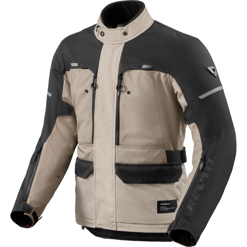 Μπουφάν μοτοσικλέτας Revit Outback 5 H2O σε μαύρο χρώμα