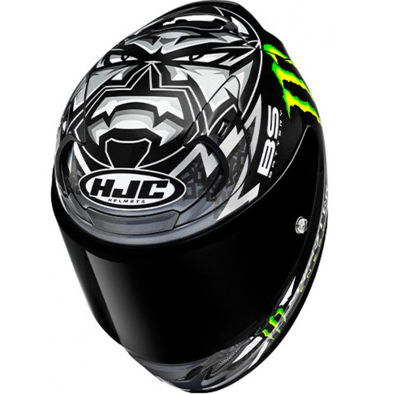 Κράνος μοτοσικλέτας HJC RPHA 12 Quartararo Replica BL MC5 Full Face Μαύρο