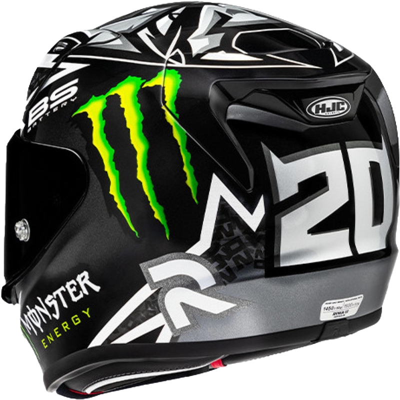 Κράνος μοτοσικλέτας HJC RPHA 12 Quartararo Replica BL MC5 Full Face Μαύρο