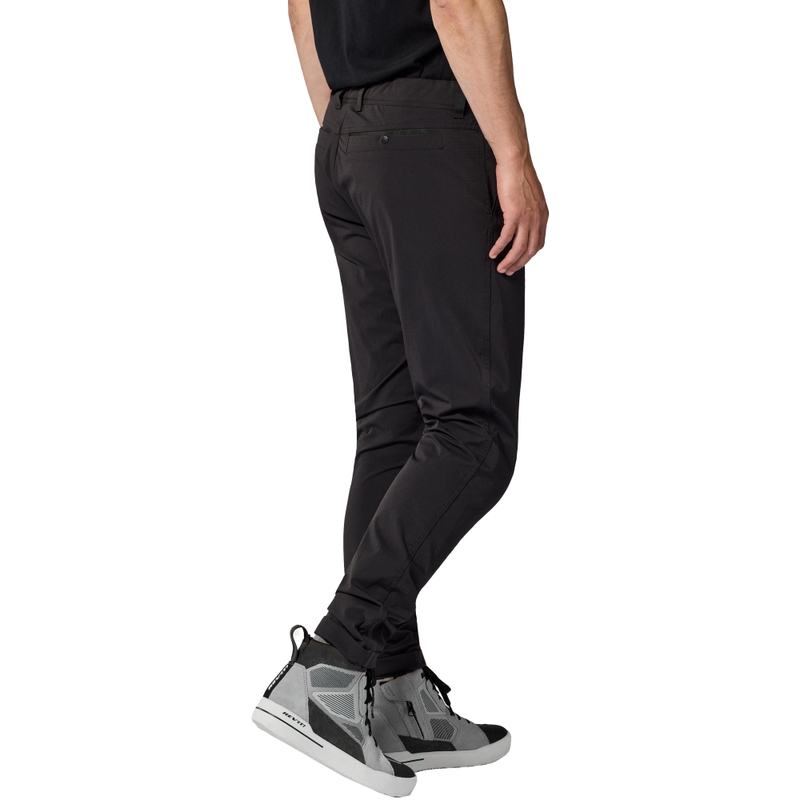 Παντελόνι μοτοσικλέτας Revit Chino Terry Skinny Classic, μαύρο