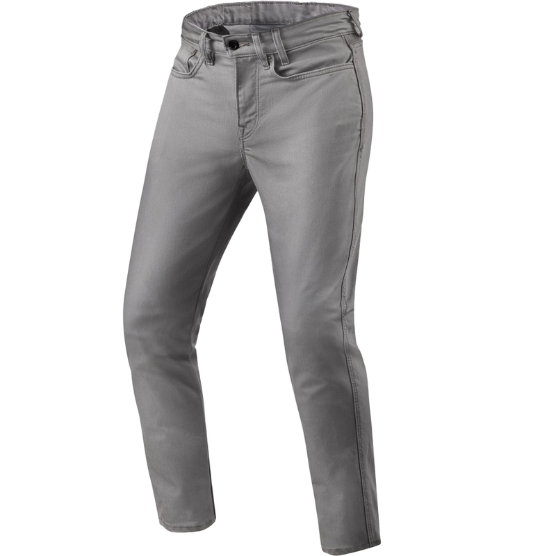 Τζιν μοτοσικλέτας Revit Jamison Slim Extra Cropped Γκρι