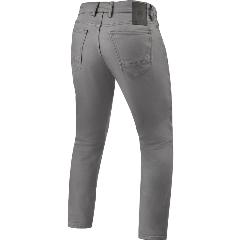 Τζιν μοτοσικλέτας Revit Jamison Slim Extra Cropped Γκρι