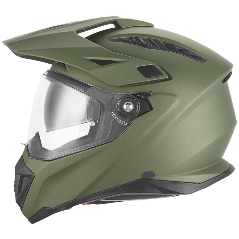 Κράνος μοτοσικλέτας Enduro NOX N350 χακί πράσινο