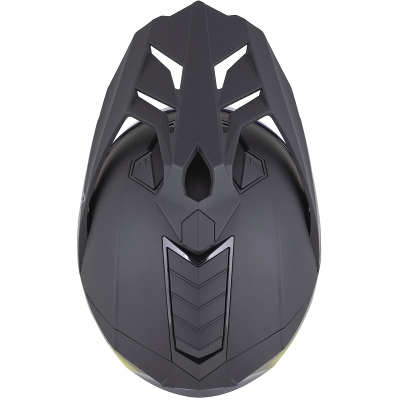 Κράνος μοτοσικλέτας Enduro ZED XD1 ματ μαύρο-φθοροκίτρινο