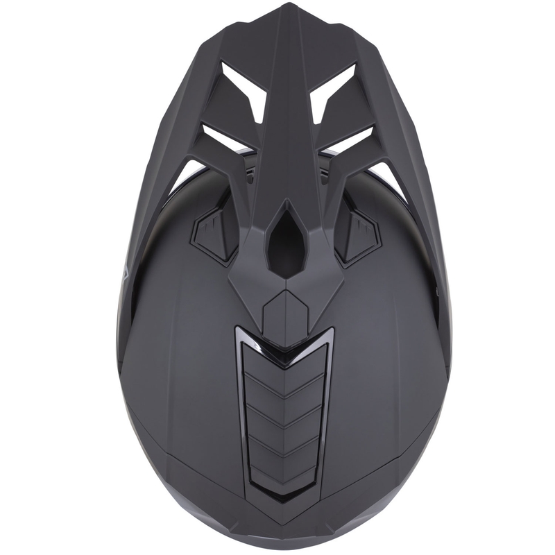 Κράνος μοτοσικλέτας Enduro ZED XD1 ματ μαύρο-σκούρο πράσινο