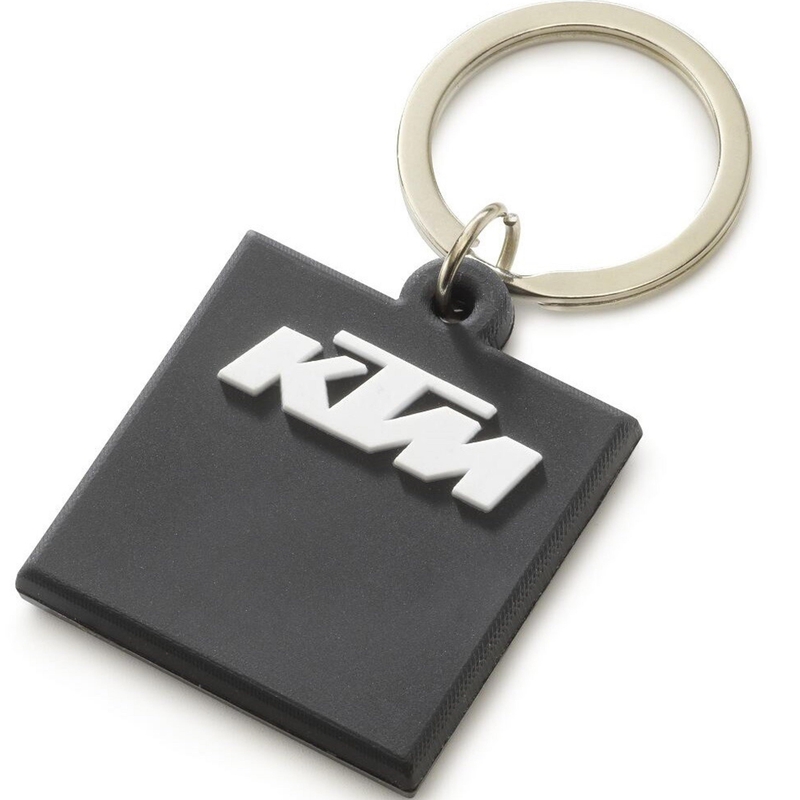 Μπρελόκ KTM από καουτσούκ, μαύρο