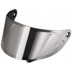 Ασημί γείσο με καθρέφτη HJC HJ-48