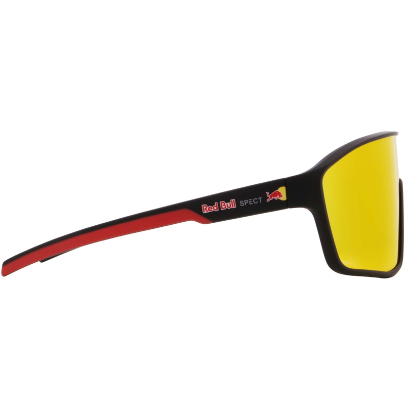 Γυαλιά ηλίου Red Bull Spect Daft μαύρα με καφέ φακούς