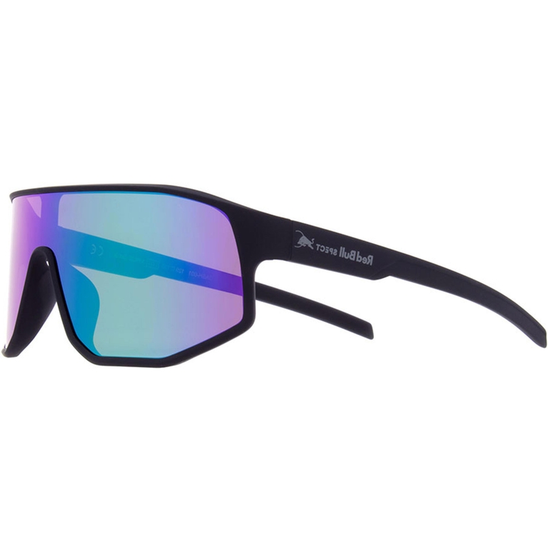 Γυαλιά ηλίου Red Bull Spect Dash σε μαύρο χρώμα με πράσινους-μωβ φακούς