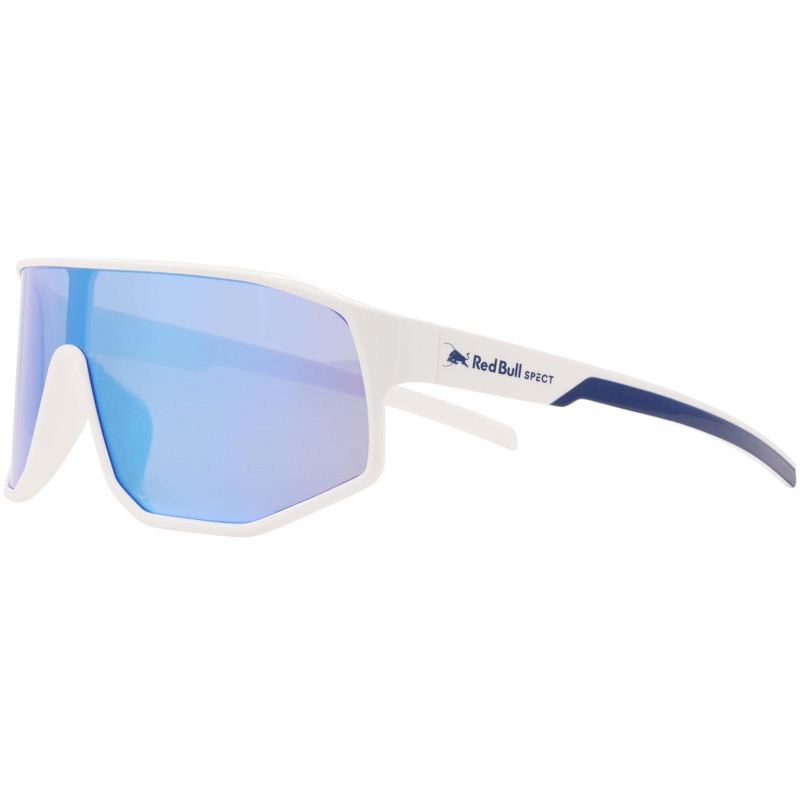 Γυαλιά ηλίου Red Bull Spect Dash λευκά με μπλε φακούς