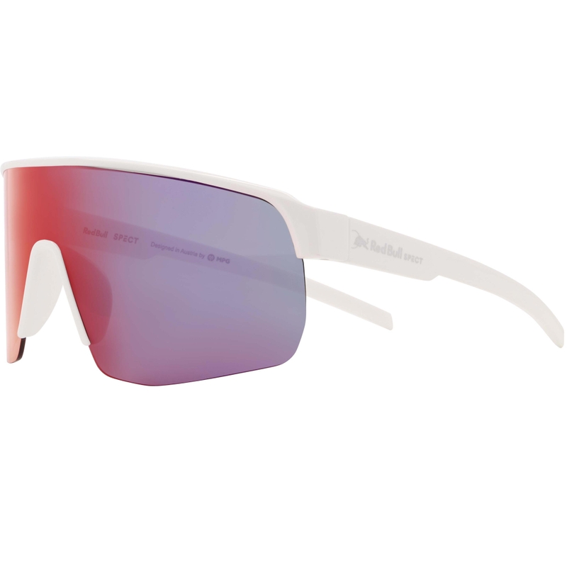 Γυαλιά ηλίου Red Bull Spect Dakota λευκά με μπλε-κόκκινους φακούς