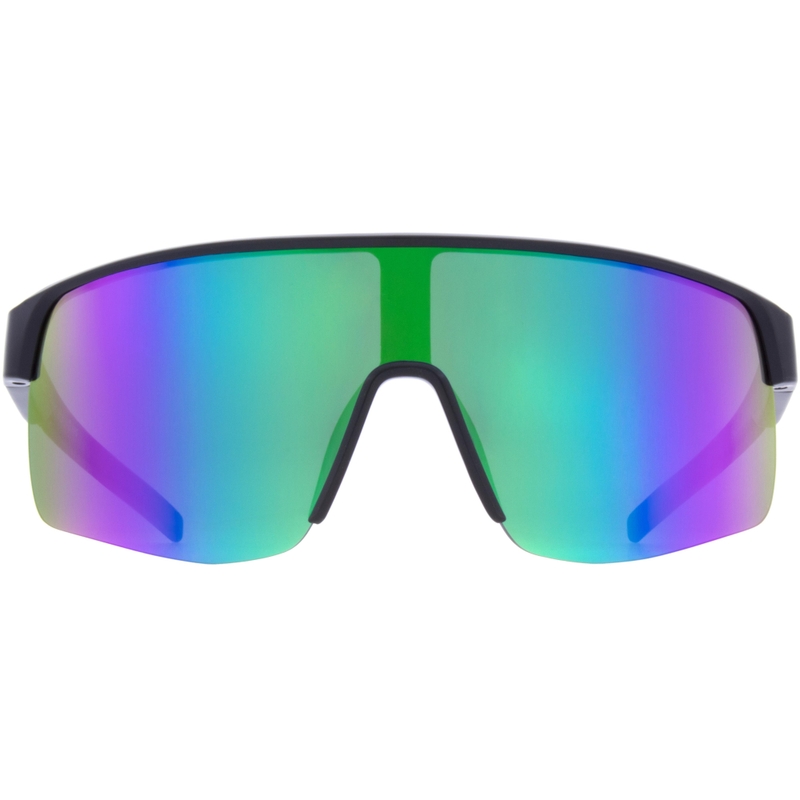 Γυαλιά ηλίου Red Bull Spect Dakota μαύρα με μωβ-πράσινους φακούς