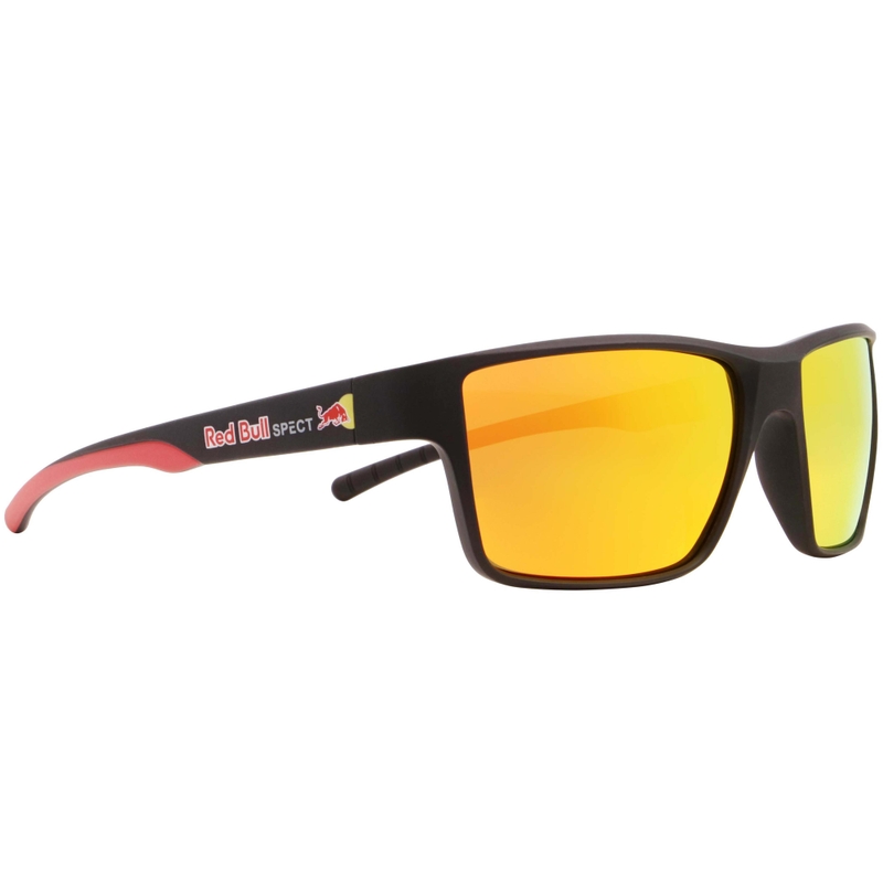 Γυαλιά ηλίου Red Bull Spect Chase μαύρα με καφέ φακούς