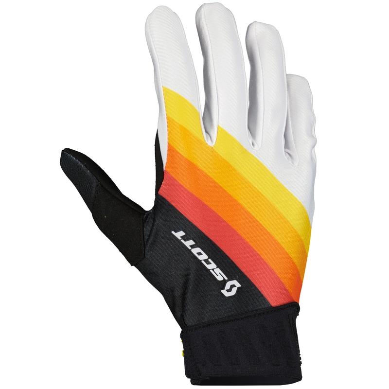 Γάντια motocross SCOTT 450 Prospect πορτοκαλί-κίτρινα