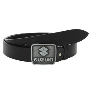 Δερμάτινη ζώνη moto με αγκράφα Suzuki