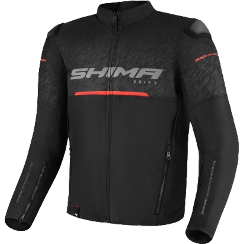 Μπουφάν μοτοσικλέτας Shima Drift μαύρο