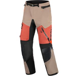 Παντελόνι μοτοσικλέτας Alpinestars Halo PRO Drystar XF ανοιχτό καφέ-σκούρο πορτοκαλί-μαύρο