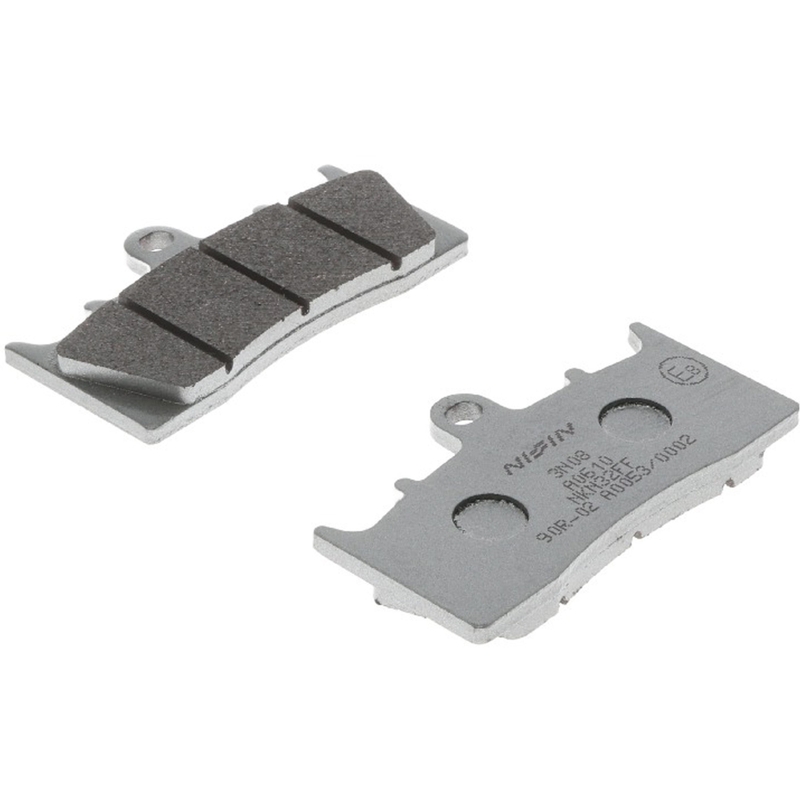Τακάκια φρένων NISSIN ημιμεταλλικό μείγμα 81x46x8 mm 2 τεμ.
