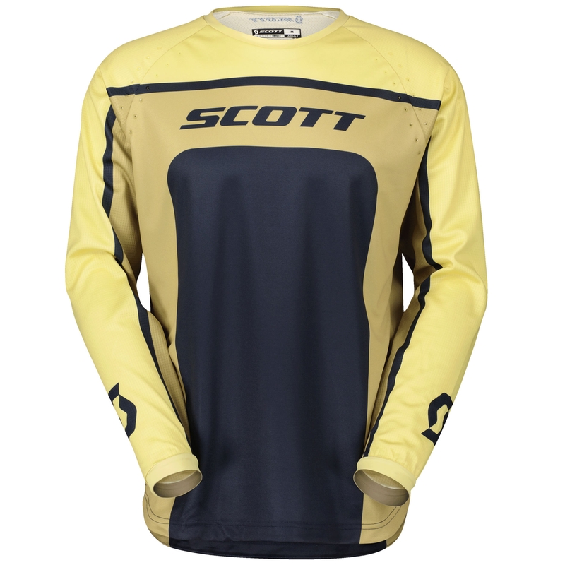 Φανέλα μοτοκρός SCOTT 350 TRACK EVO μπεζ-μπλε