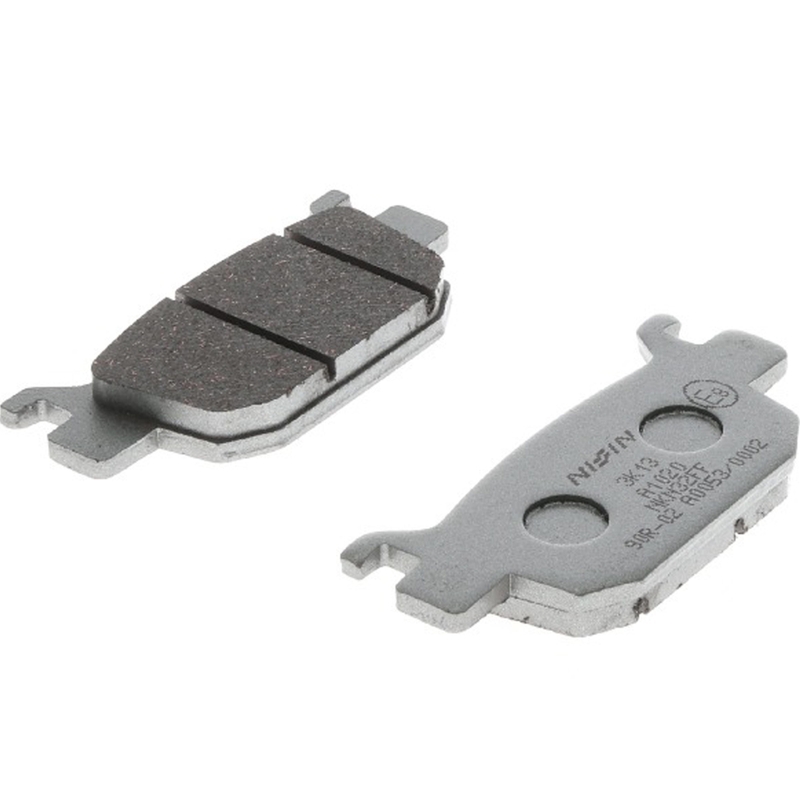 Τακάκια φρένων NISSIN ημιμεταλλικό μείγμα 82x37.5x9 mm 2 τεμ.