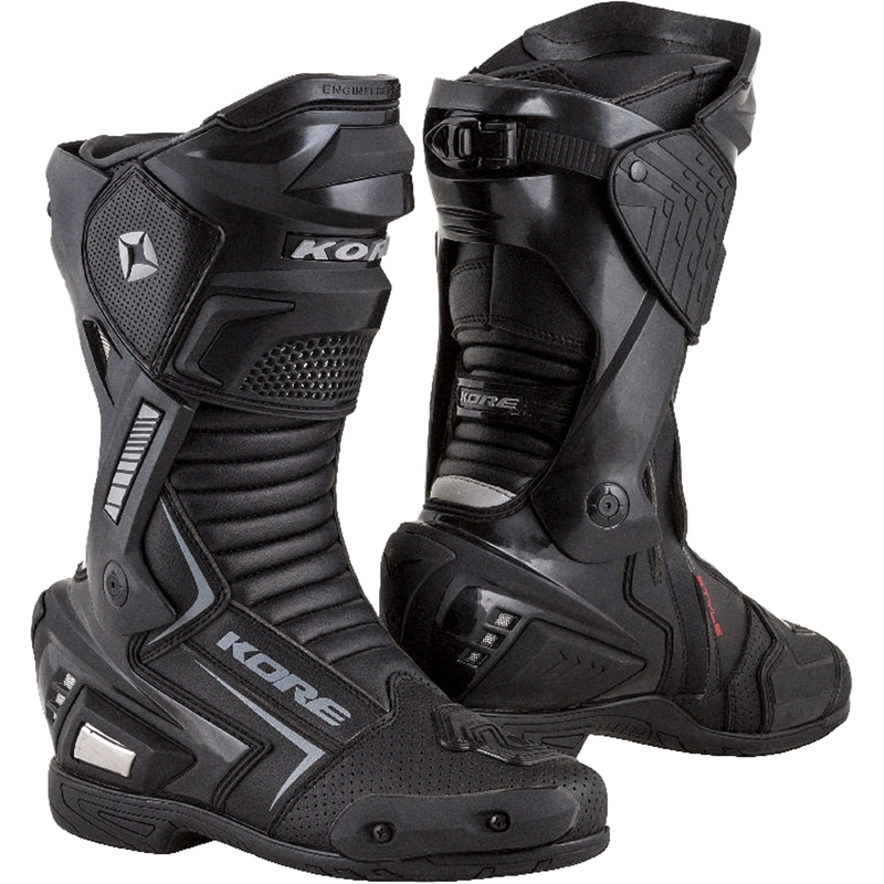 Μπότες μοτοσικλέτας Kore Sport 2.0 μαύρες
