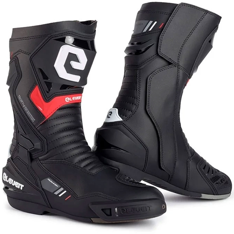 Eleveit S Miura EVO WP Μαύρες μπότες μοτοσικλέτας