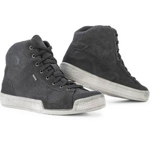 Eleveit Antibes WP Canvas Μαύρες μπότες μοτοσικλέτας