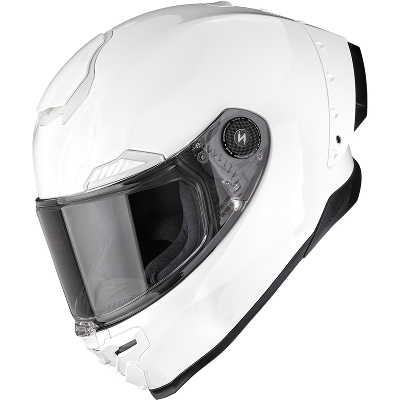 Κράνος μοτοσικλέτας Scorpion EXO-RACE Air Solid FIM2 full face, λευκό