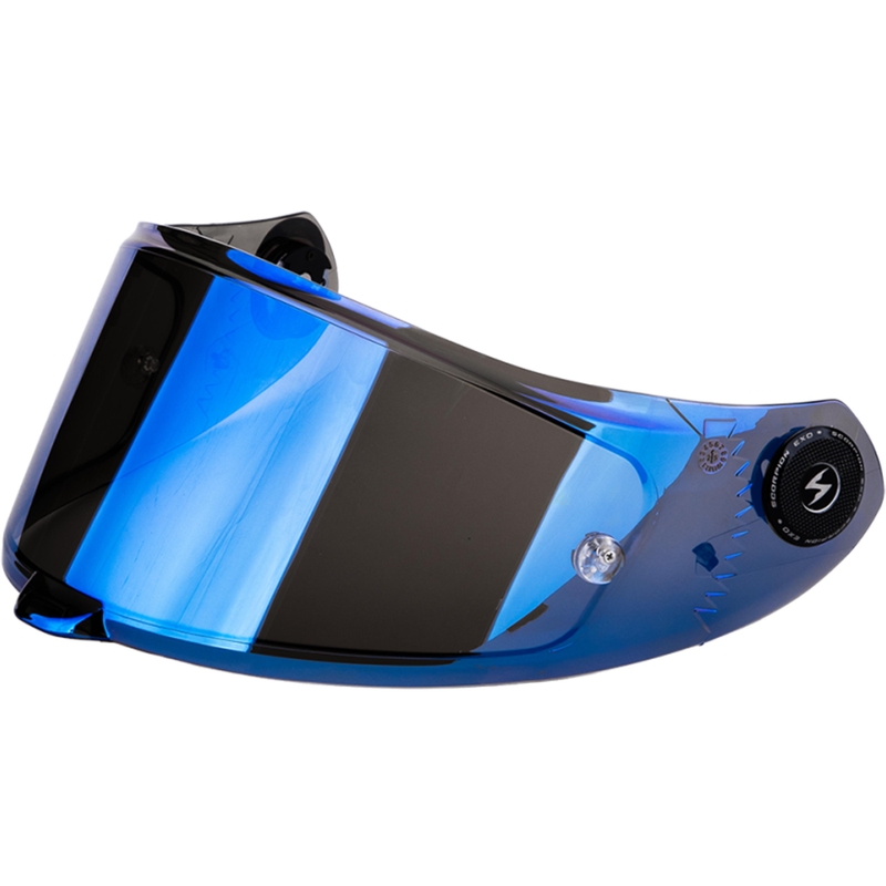 Ζελατίνα Scorpion KDS-F-04 για κράνη EXO-RACE Air, μπλε καθρέφτη