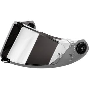 Ζελατίνα Scorpion KDS-F-04 για κράνη EXO-RACE Air, ασημί καθρέφτης