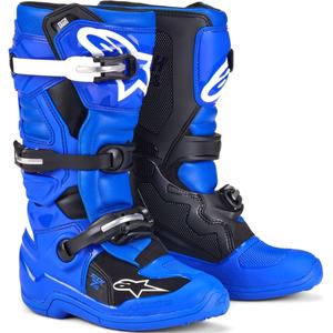 Παιδικές μπότες μοτοσικλέτας Alpinestars Tech 7 S μπλε-λευκό-μαύρο