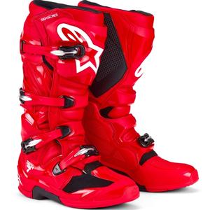 Μπότες μοτοσικλέτας Alpinestars Tech 7 κόκκινες