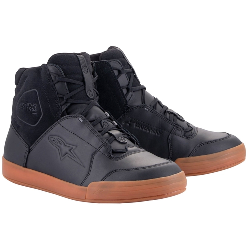 Alpinestars Chrome Drystar μαύρο και καφέ μπότες μοτοσικλέτας